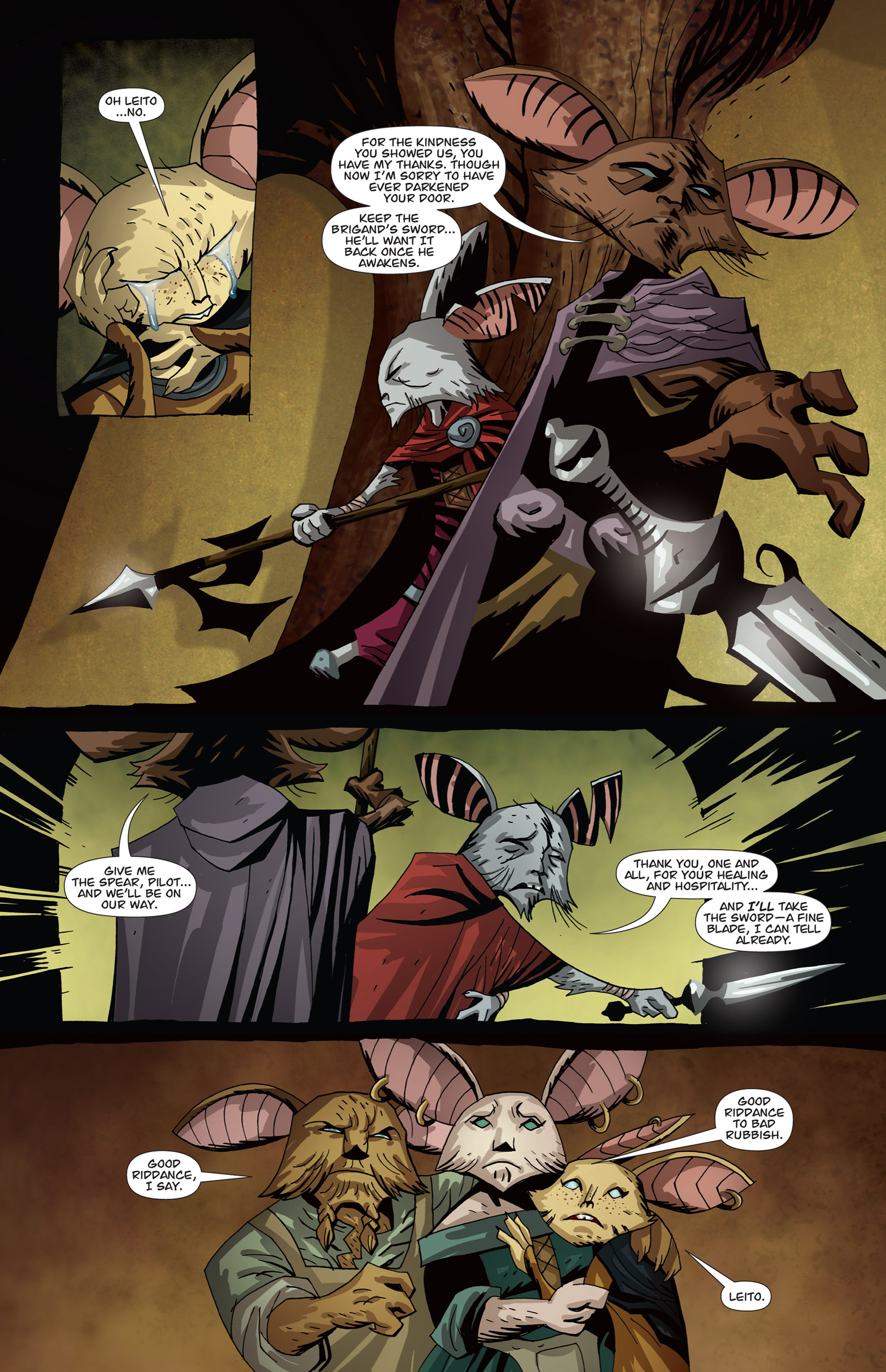 Read online The Mice Templar Volume 4: Legend comic -  Issue #3 - 24