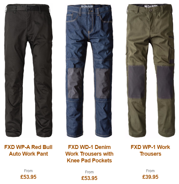 fxd work pants
