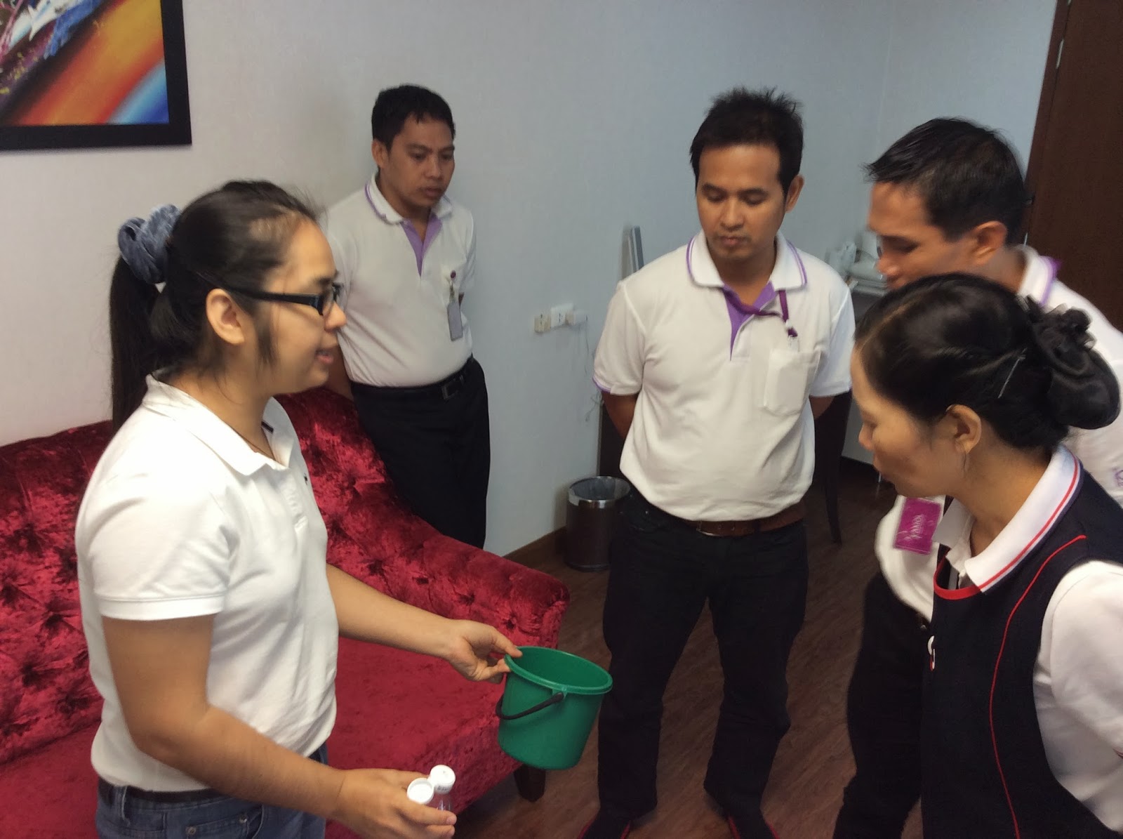 Housekeeping Training course service Hotel in Thailand งานอบรมแม่บ้าน