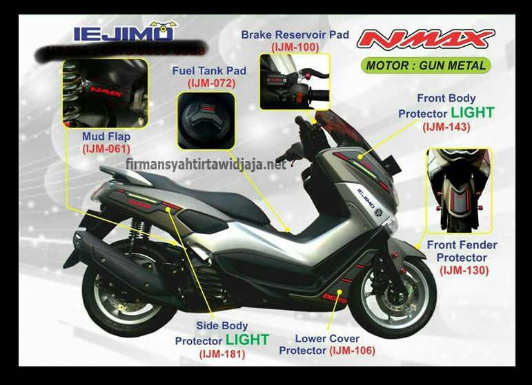 Otomotif Gaul Update: Modifikasi Yamaha Nmax 150CC Super Gagah