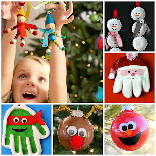 50+ Fun & creative Christmas ornaments for kids to make this holiday season.  I love these craft ideas! #ornamentcraftsforkids #kidmadeornaments #ornamentsdiychristmas #ornamentcrafts #ornamentsforkidstomake #ornamentsdiykids #chrismtascrafts #christmasornaments #growingajeweledrose #activitiesforkids