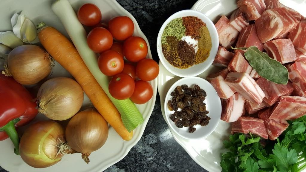 eat-culture: Lammeintopf mit Rosinen und Gemüse (Lamb stew with raisins ...