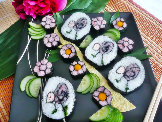 Sushi decorartiv