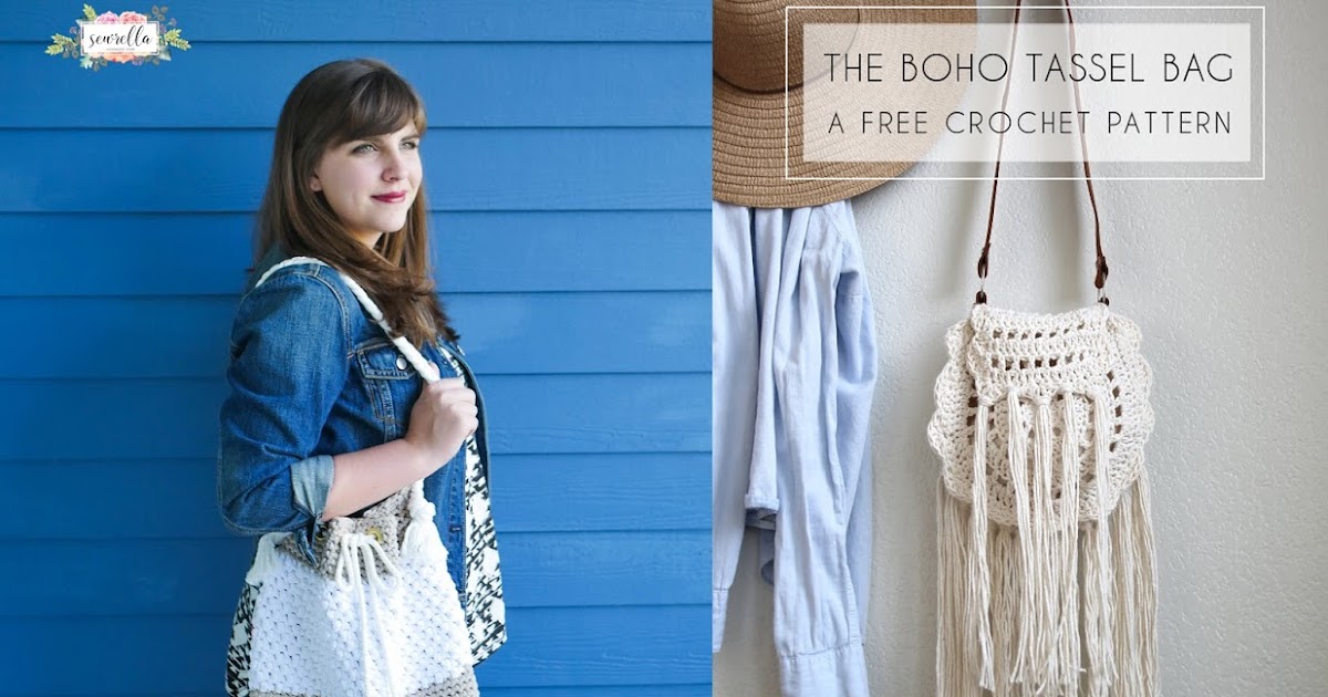 18 Free Crochet Boho, Bohemian, and Groovy Inspired Bag Patterns - The  Stitchin Mommy