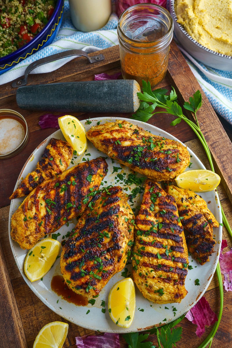 Grilled Chicken Shawarma