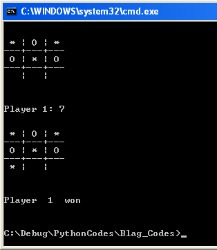 El blog tecnológico de Blag.: Tic-Tac-Toe - Un juego en Python