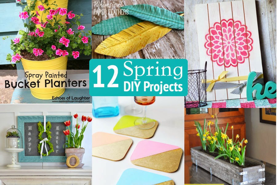 12 Spring DIY Projects... Little House of Four Creating a beautiful
