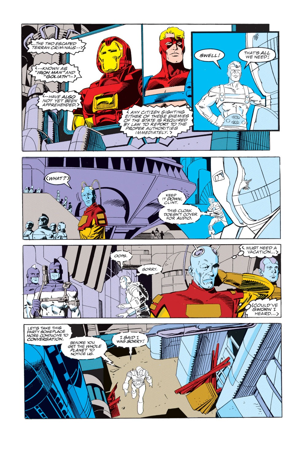 Read online Iron Man (1968) comic -  Issue #279 - 4