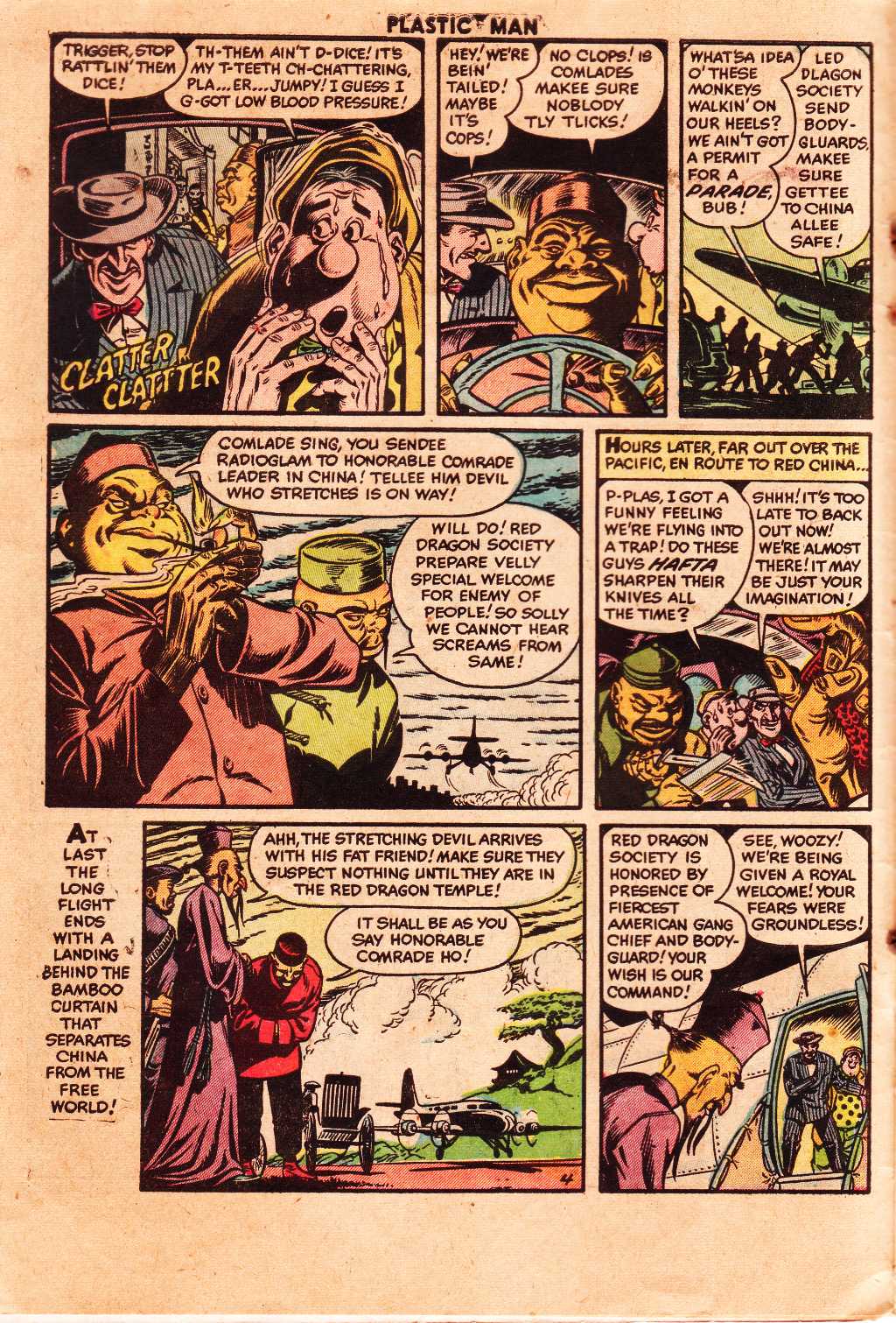 Read online Plastic Man (1943) comic -  Issue #41 - 7