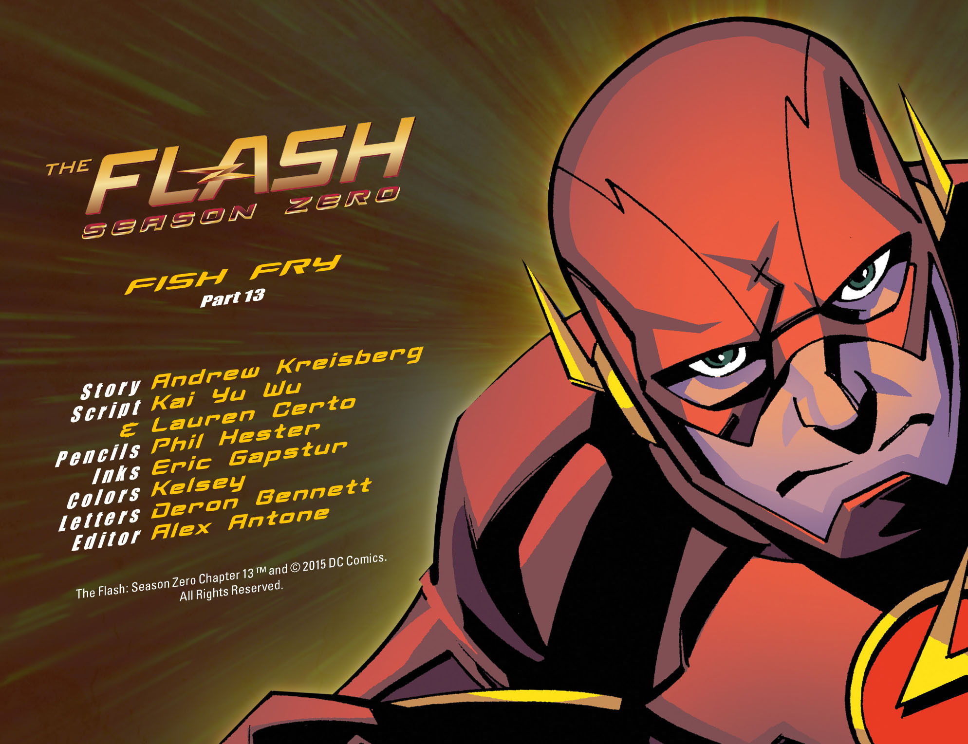 Read online The Flash: Season Zero [I] comic -  Issue #13 - 2