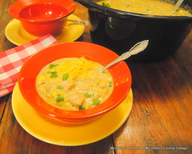 Crockpot Green Chile Chicken - My Texas Kitchen