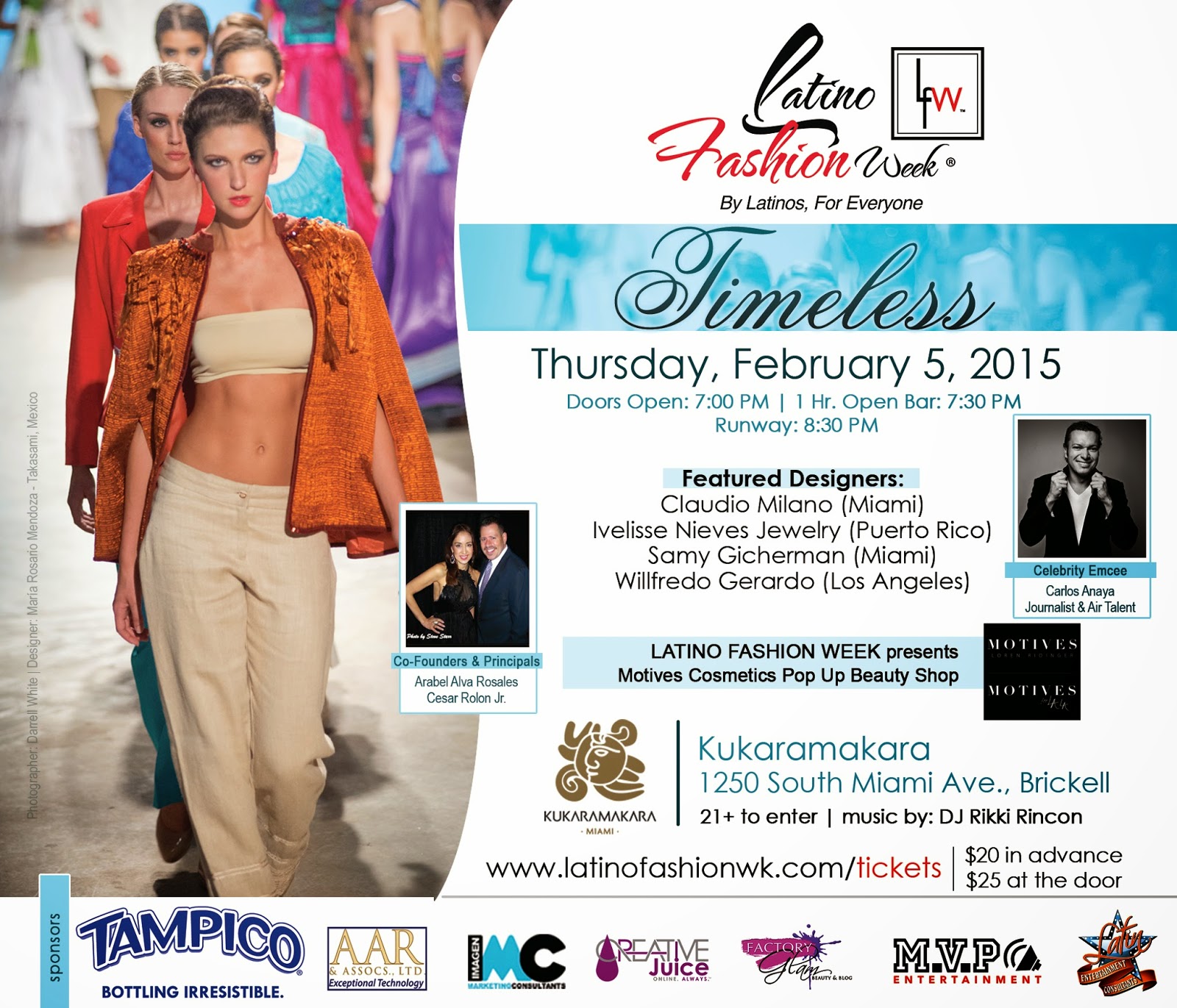 Latino Fashion Week Arrives in Miami