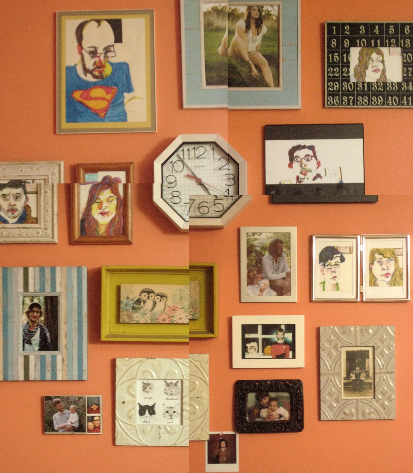 From Scratch Bless this House Family Wall