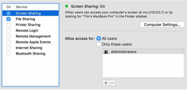 vnc for mac os x vnc for mac os x