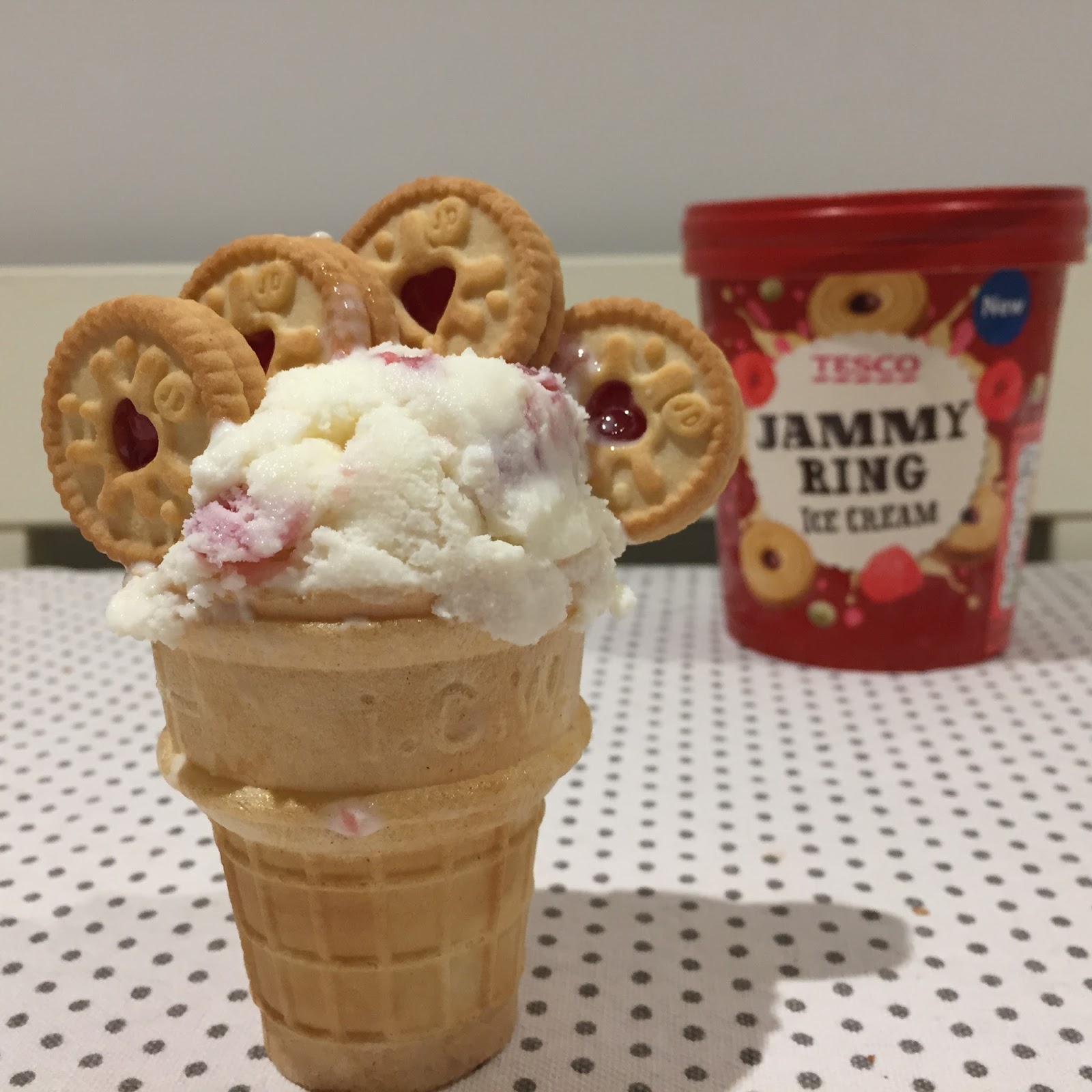 Archived Reviews From Amy Seeks New Treats NEW! Jammy Ring Ice Cream