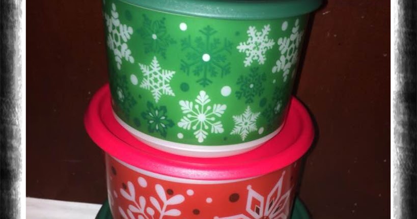 Tupperware by Sonia - Malta - Getting in the mood for Christmas? This Tupperware  Christmas Joy Baseline Canisters will brighten any table and are perfect  for storing your mince pies and other