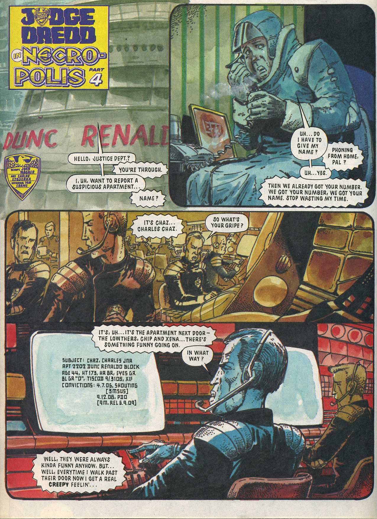 Read online Judge Dredd: The Complete Case Files comic -  Issue # TPB 14 (Part 1) - 128