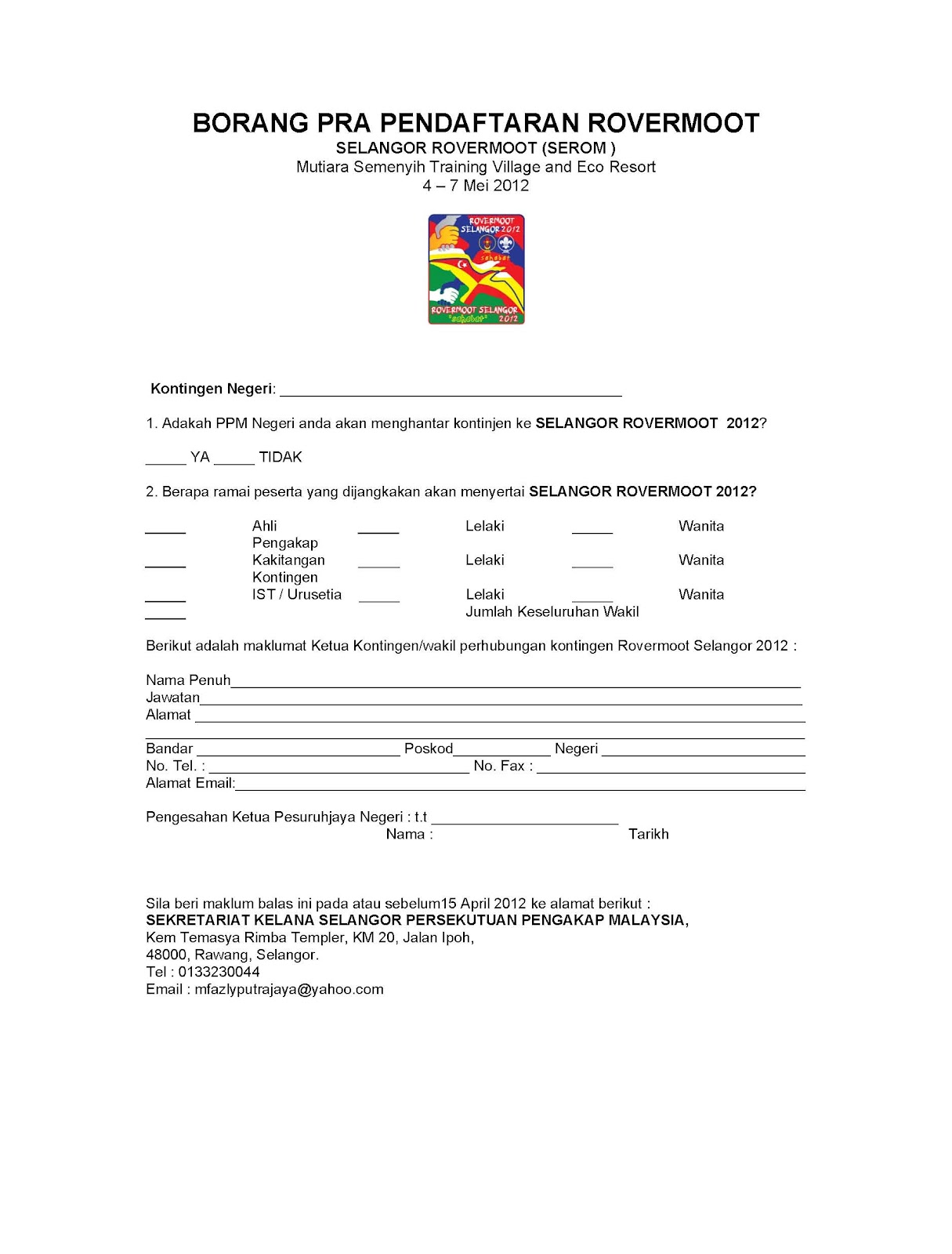 Borang Kiss Selangor Pdf Umpama I