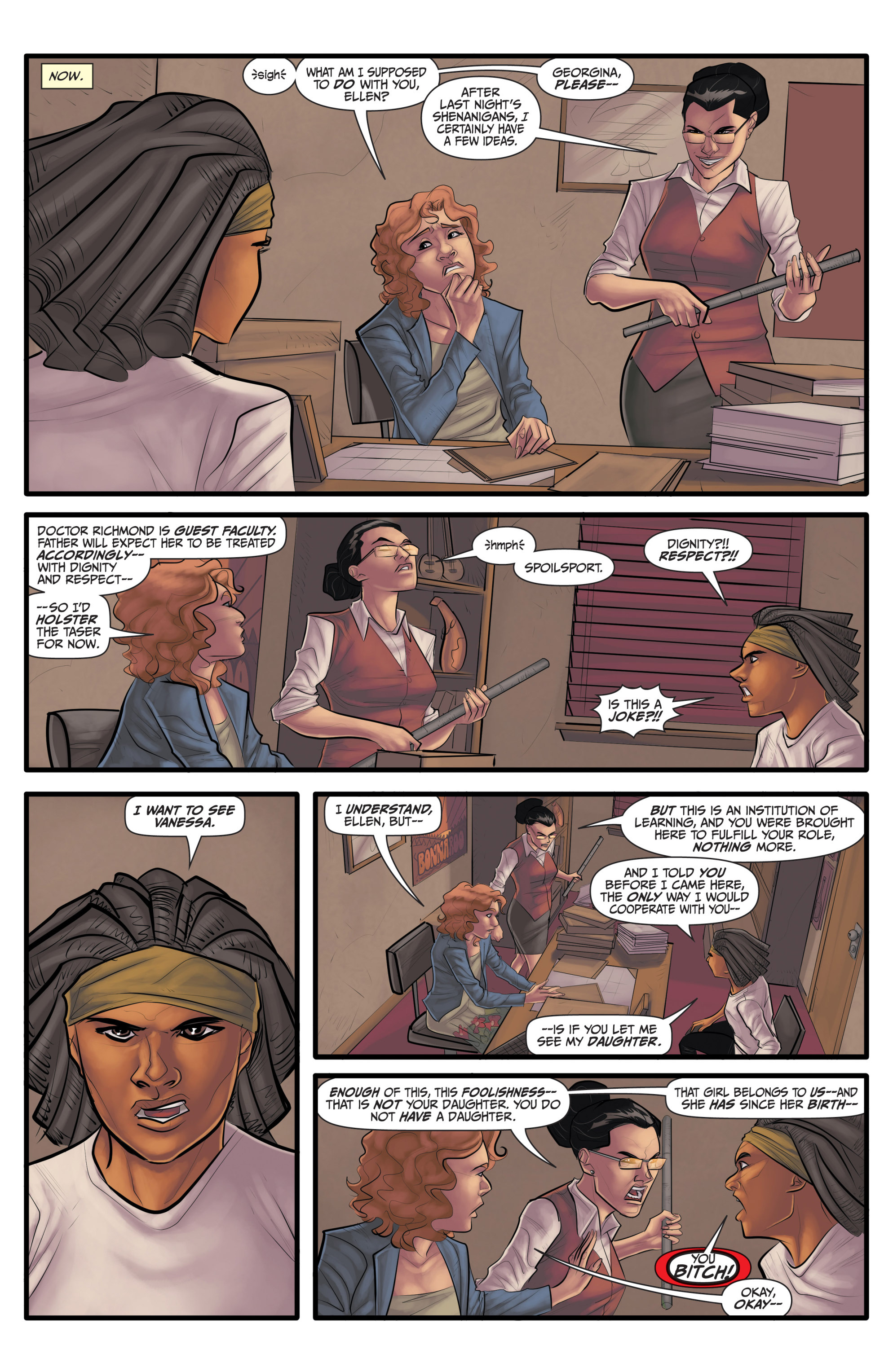Read online Morning Glories comic -  Issue #44 - 16