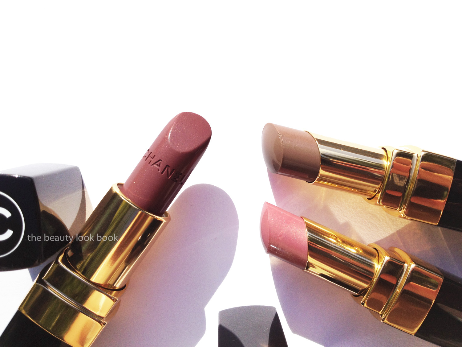 Chanel Caractère #45 Rouge Coco, Chic #73 and Parfait #74 Rouge Coco Shines  - The Beauty Look Book