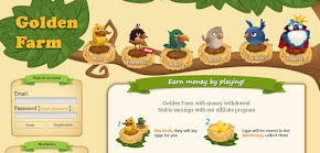 Online game with money withdrawal