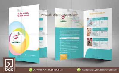 Thiết kế brochure nha khoa | Brochure phòng khám răng | brochure y tế