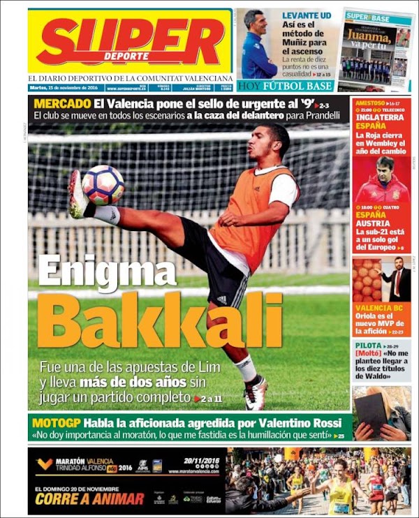 Valencia, Superdeporte: "Enigma Bakkali"