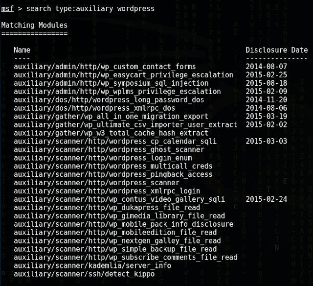 metasploit framework msfconsole