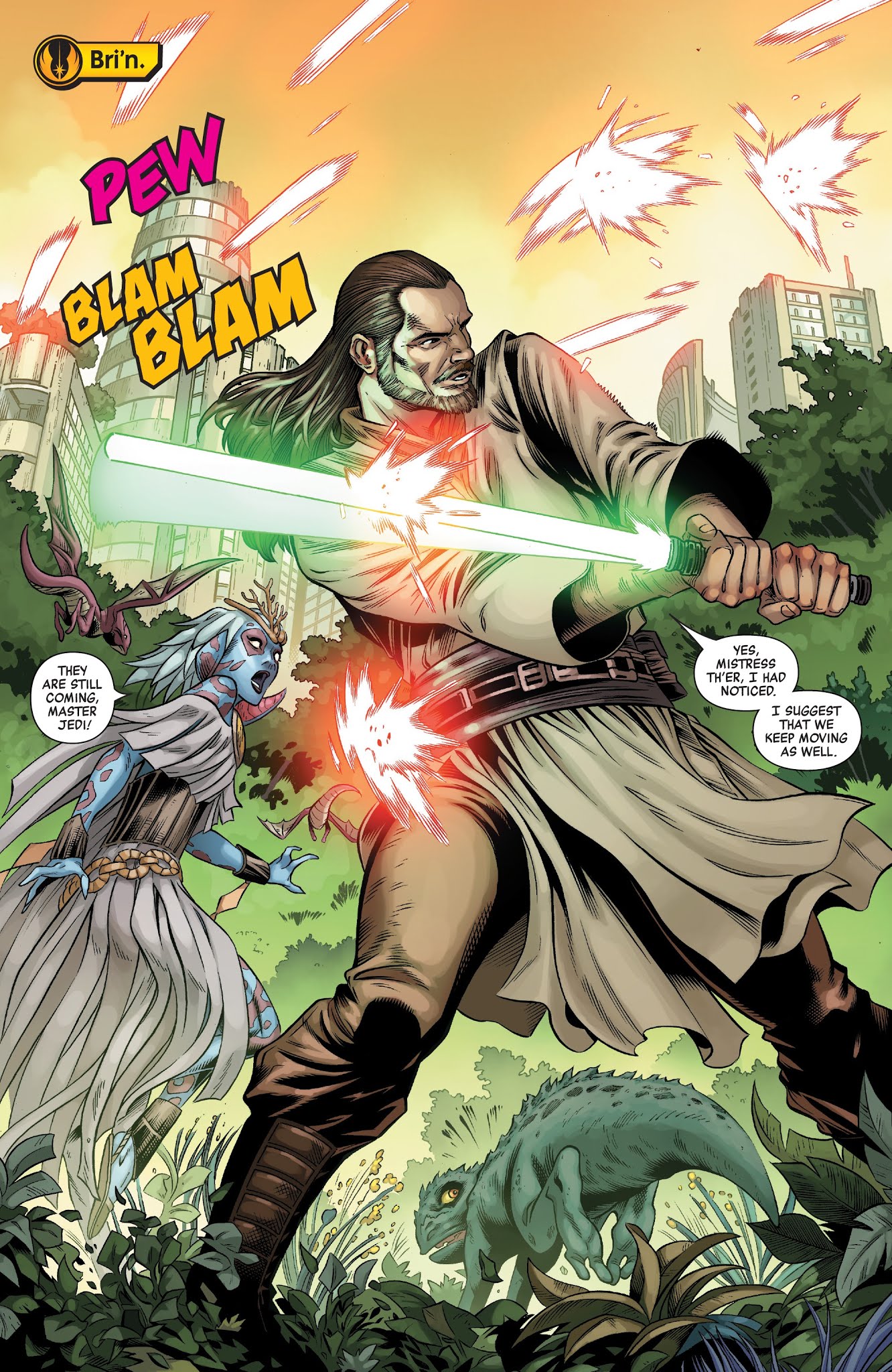 Read online Star Wars: Age of Republic: Qui-Gon Jinn comic -  Issue # Full - 3