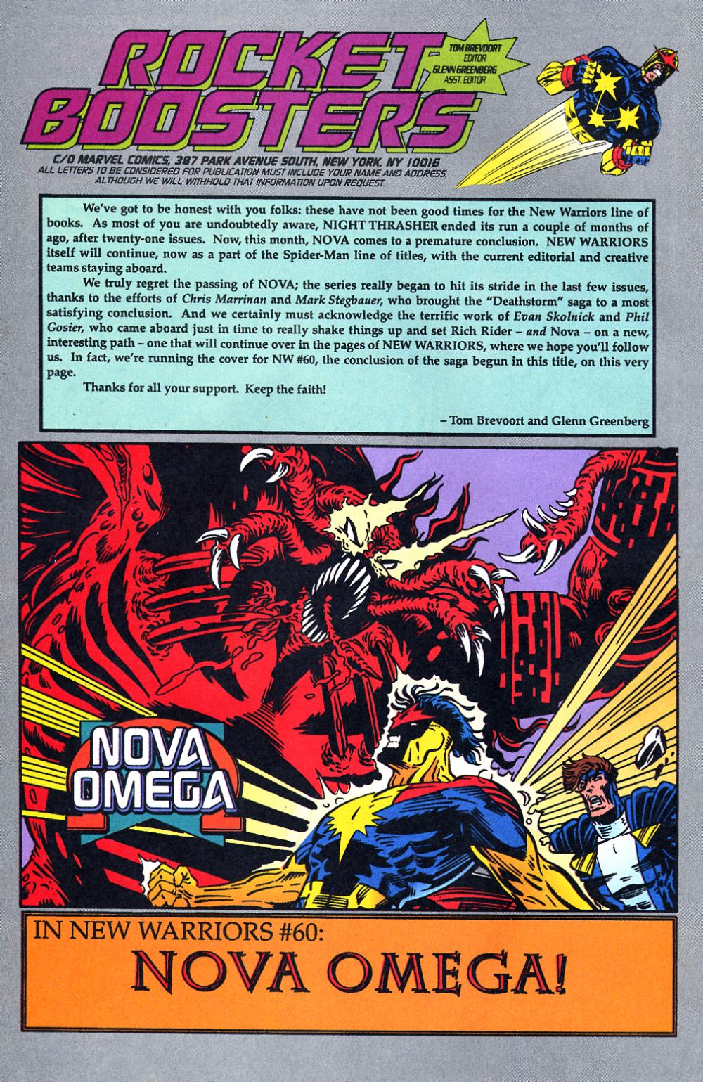 Read online Nova (1994) comic -  Issue #18 - 23