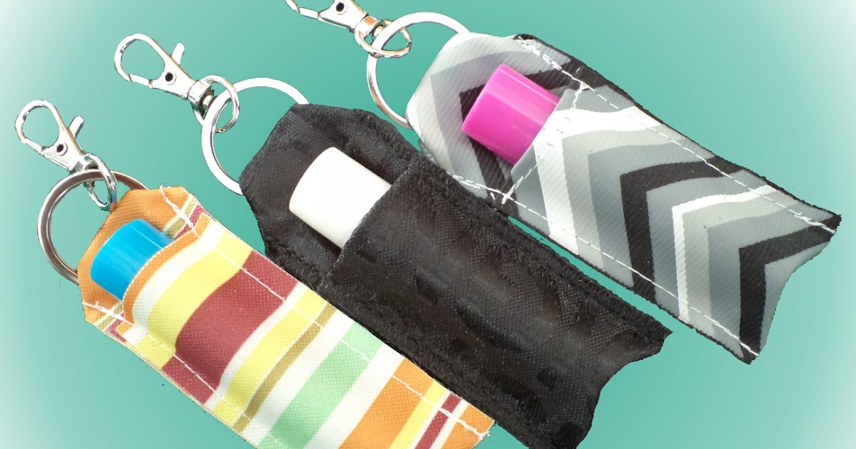 eSHEEP DESIGNS Free Pattern/Tutorial 36¢ Lip Balm Carrier in 5 Minutes