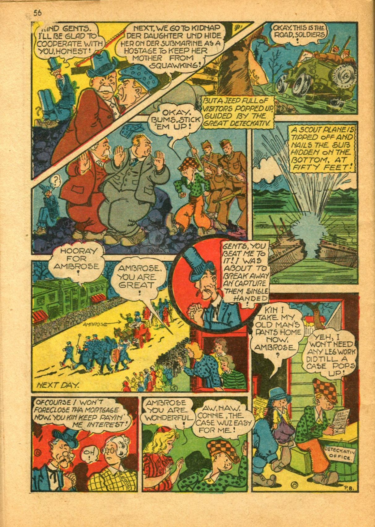 Read online Super-Magician Comics comic -  Issue #11 - 56