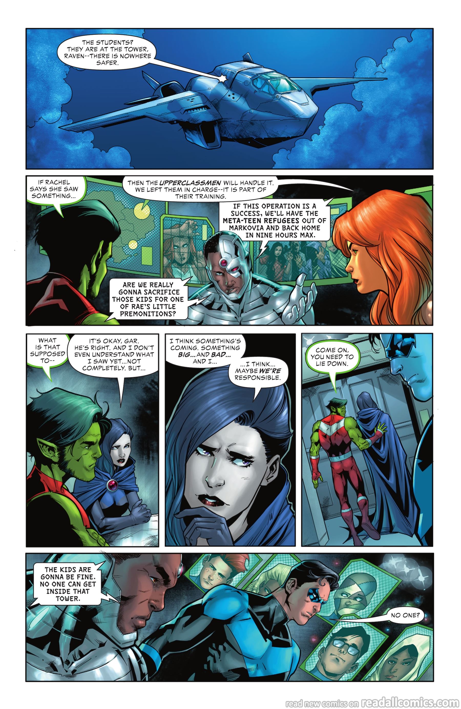 Teen Titans Academy #1 chapter 3 page 5