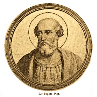 Resultado de imagen para Papa San Higinio