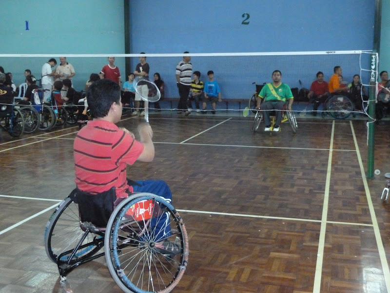 abtdvadrouille Tennis de table handi à Kuala Lumpur, Malaisie