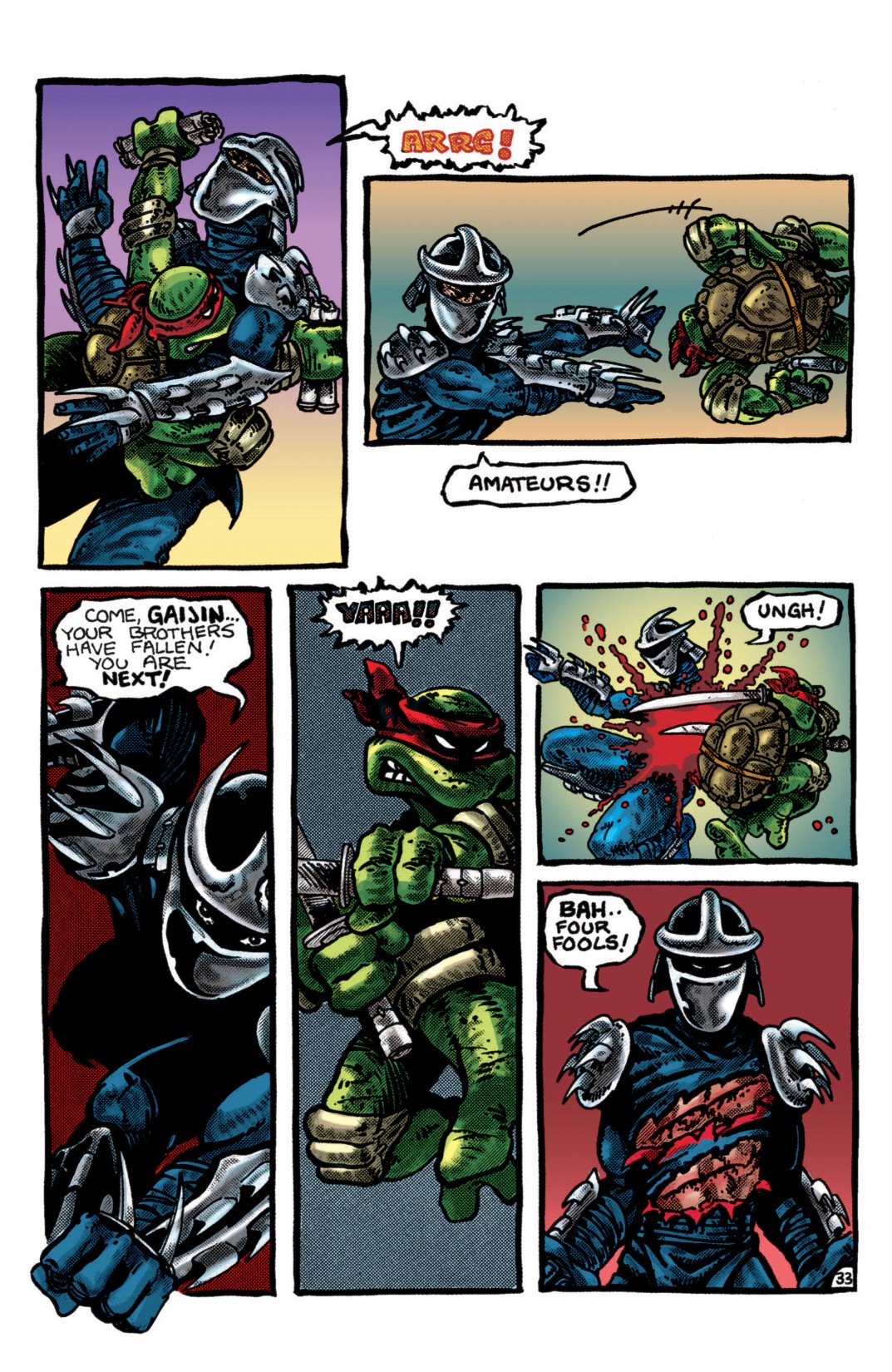 Read online Teenage Mutant Ninja Turtles Color Classics (2012) comic -  Issue #1 - 33