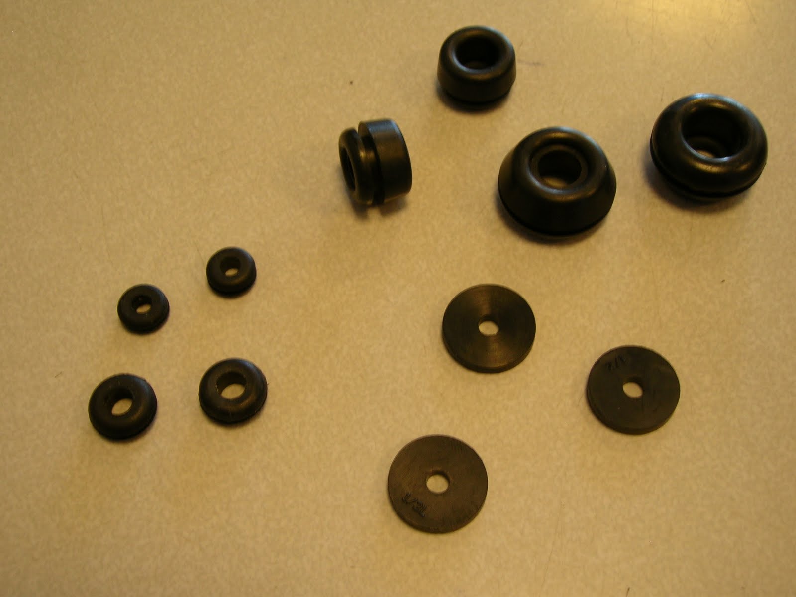 Life in a Typewriter Shop Rubber Feet, Grommets and Washers...Oh My!