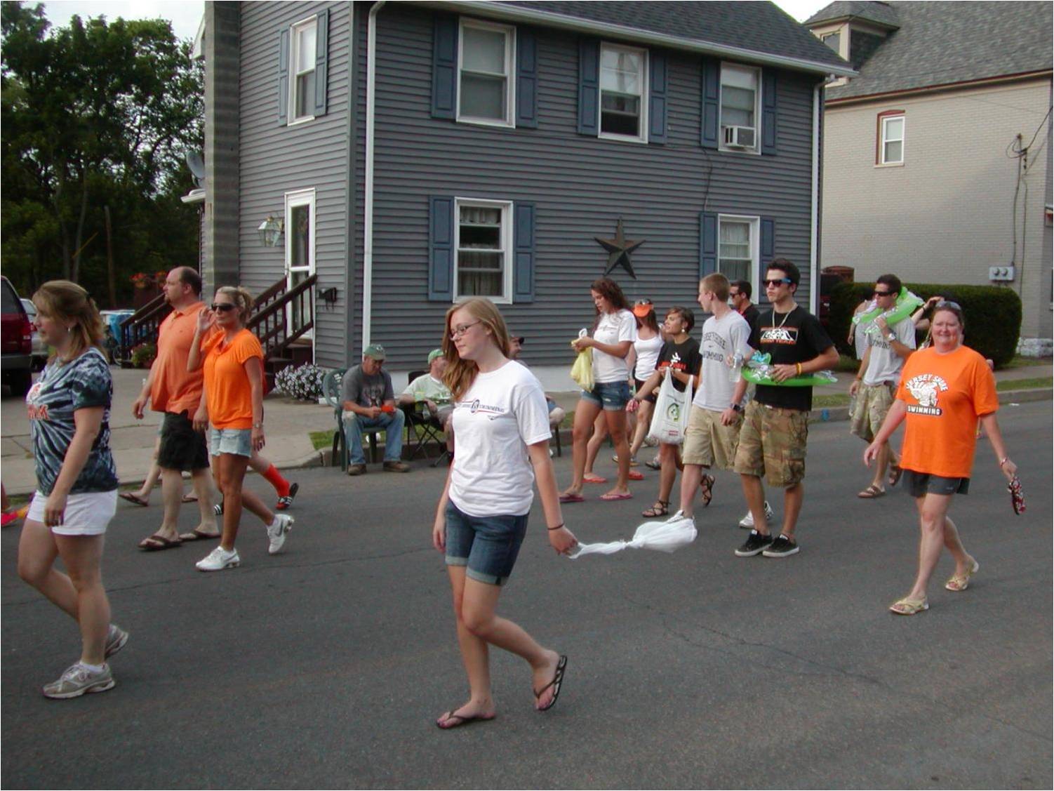 Jersey Shore (PA) Swim Jersey Shore Swimmers Show Team Pride in Town