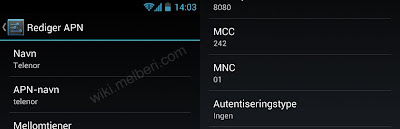 Internett Oppsett Telenor Android Internett Oppsett Telenor Android HTC Galaxy