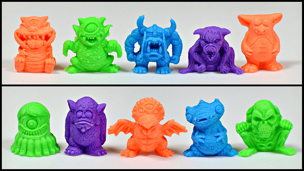 Little Weirdos Mini figures and other monster toys Mega & Mini