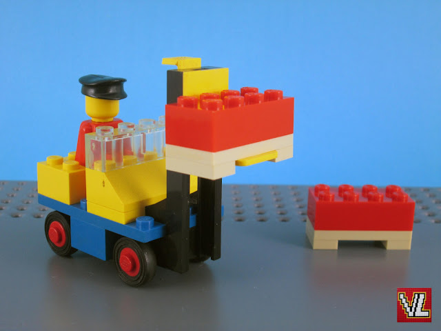 Set LEGO Legoland 615 Forklift