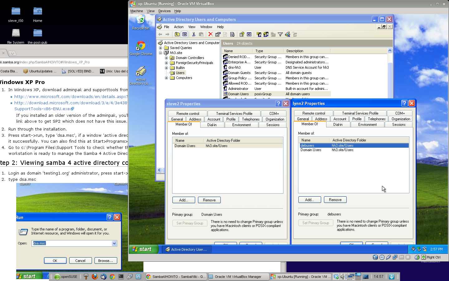 Linux Costa Blanca: Samba 4: scripts for Linux integration