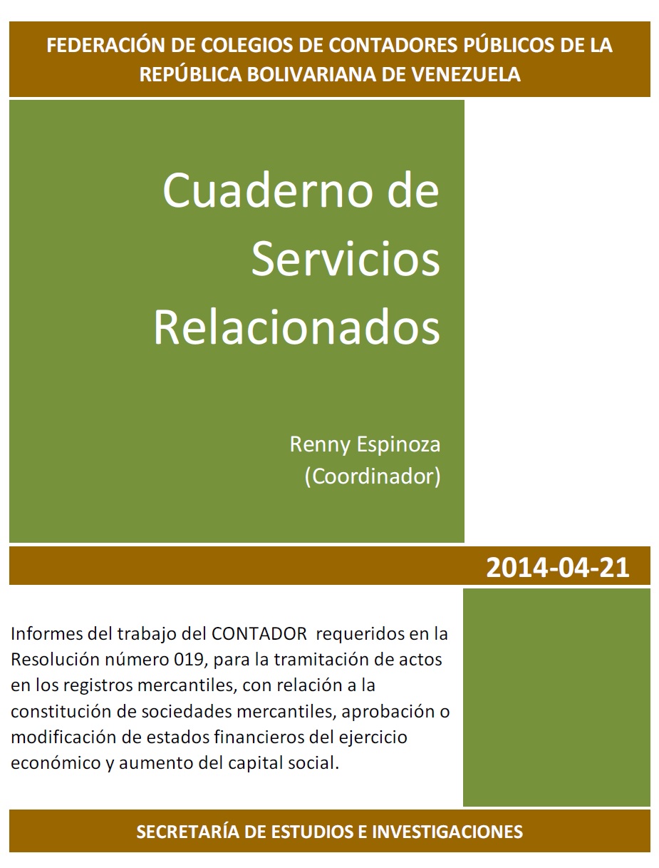 Guías de Servicios Relacionados y Trabajos de Revisión