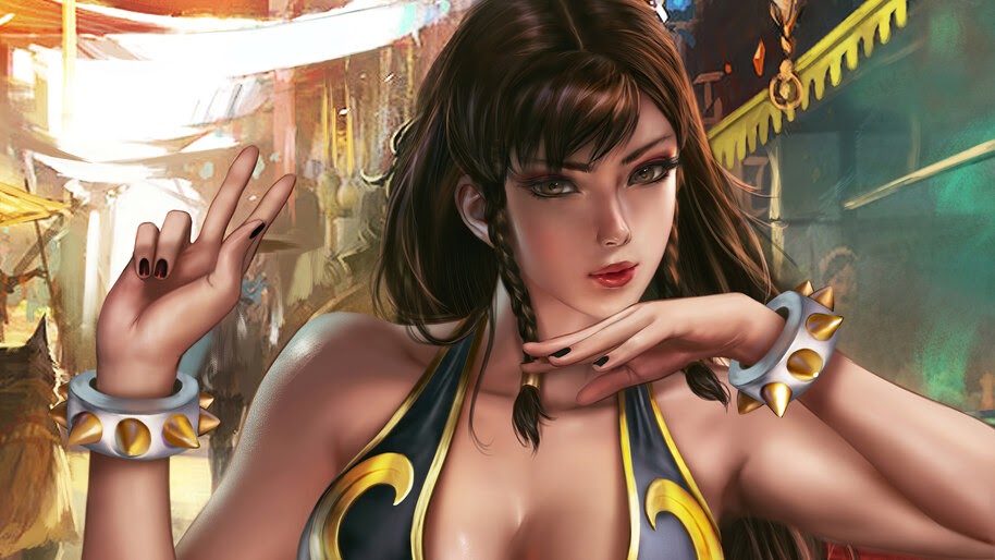 Chun Li, Street Fighter, Girl, Art, 4K, #6.1614
