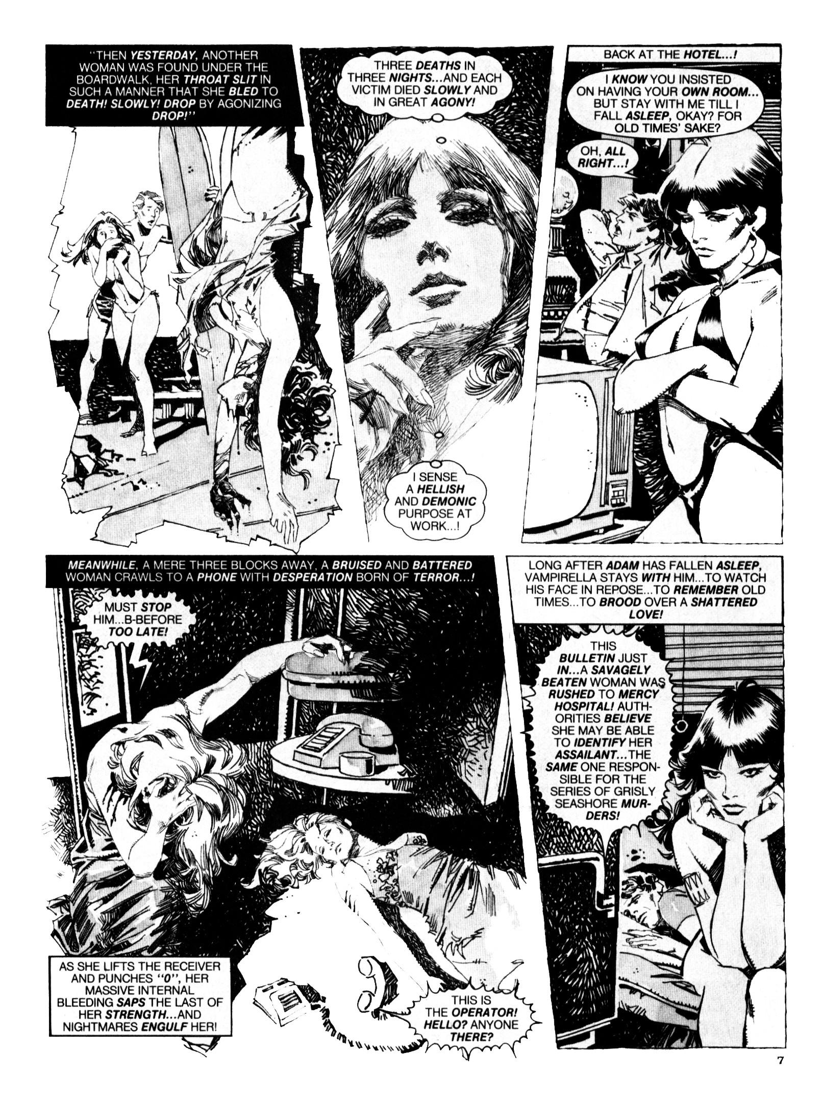 Read online Vampirella (1969) comic -  Issue #110 - 7