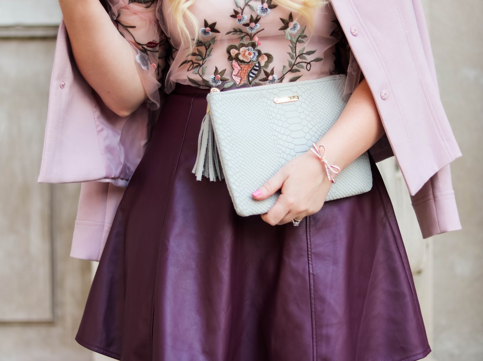 Pink and Plum Outfit