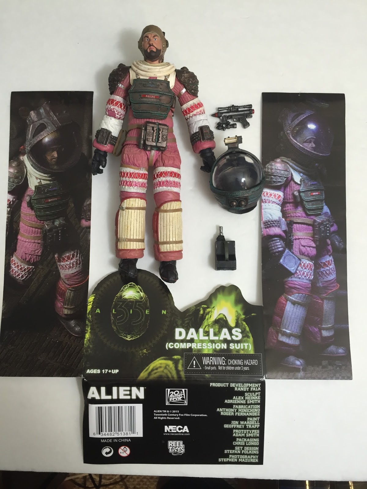 NECA Alien Compression Suit Dallas 