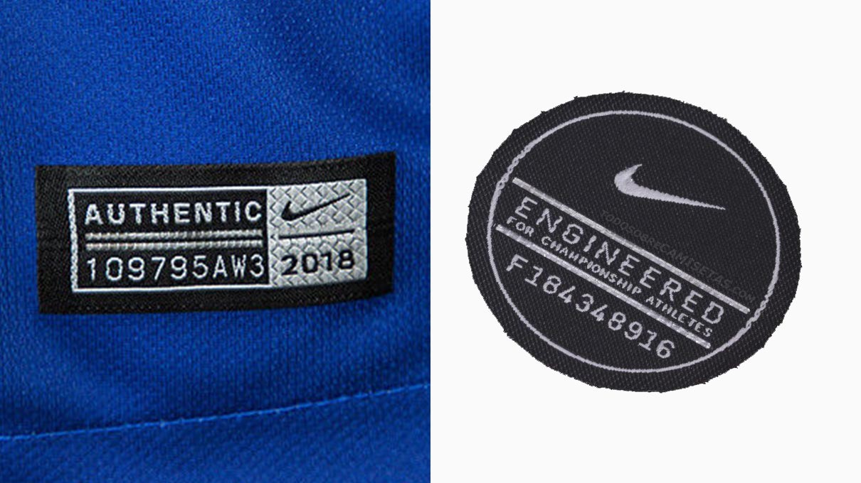 paar bezig liberaal Closer Look: New Nike 2019 Kit Authenticity Badge - Footy Headlines