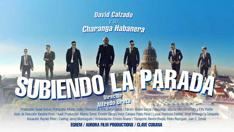 David Calzado y su Charanga Habanera - ¨Subiendo la Parada¨ - Videoclip - Dirección: Alfredo Ureta. Portal Del Vídeo Clip Cubano David Calzado y su Charanga Habanera - ¨Subiendo la Parada¨ - Videoclip - Dirección: Alfredo Ureta. Portal Del Vídeo Clip Cubano