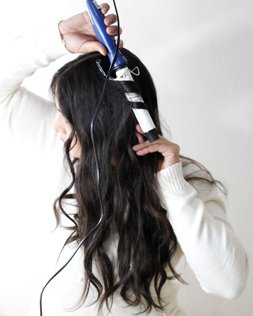 FINALIZANDO O CABELO COM MODELADOR DE CACHOS MODELADOR DE CACHOS SOLING